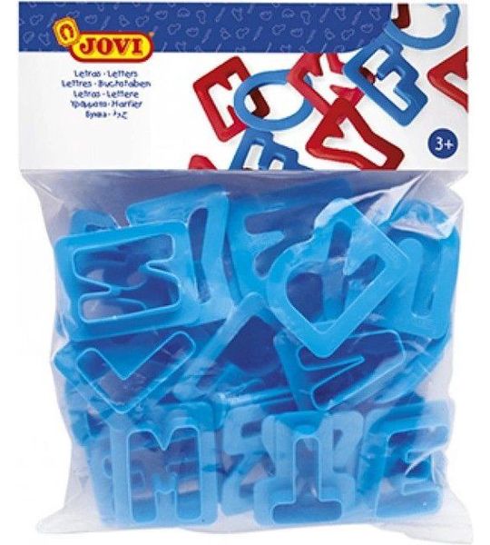 Vormen - zak - 28 stuks - letters.