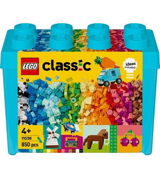 LEGO Classic Kleurrijke creatieve opbergdoos - 11038