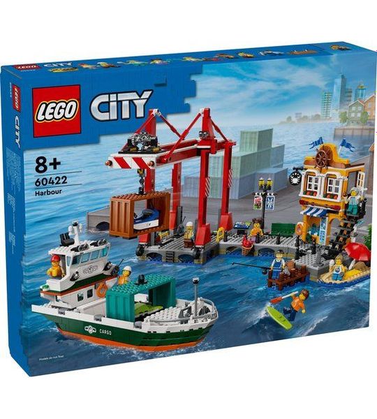 LEGO City Haven met vrachtschip speelgoed 60422