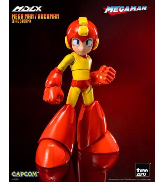 Mega Man MDLX Action Figure Mega Man / Rockman (Fire Storm) 10 cm