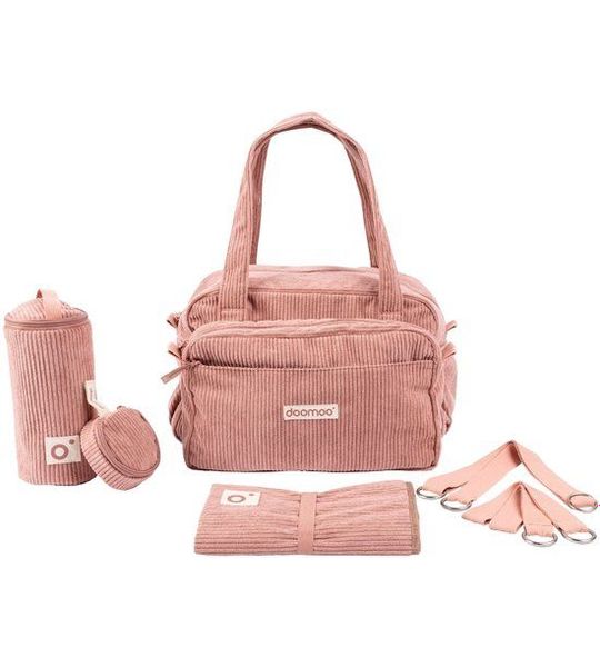 Luiertas Doomoo Fluffy Corduroy Pink