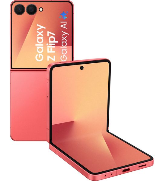 Samsung Galaxy Z Flip7 - 256gb 5g Coral Red 256 Gb