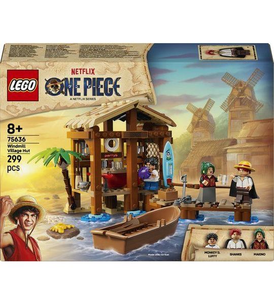 LEGO® ONE PIECE Hut in Windmolendorp Bouwset - 75636