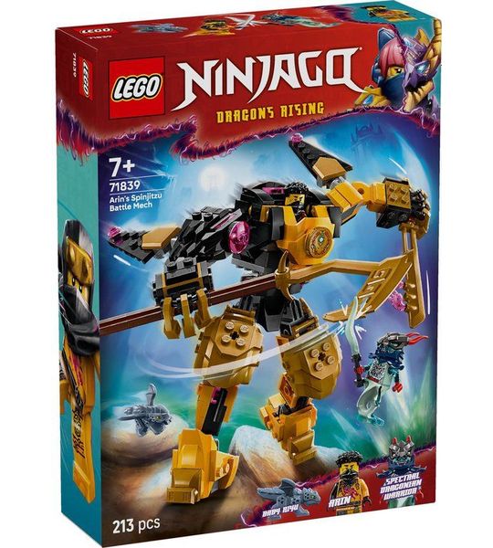 LEGO® NINJAGO® Arins Spinjitzu Strijdmecha Speelgoed - 71839