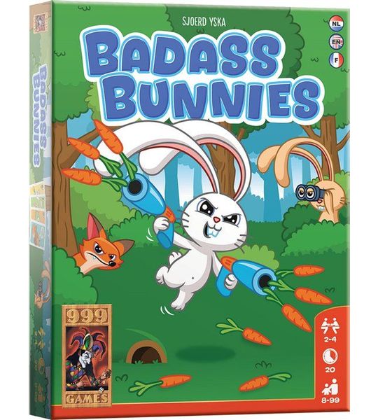 999 Games - Badass Bunnies - Eenvoudige spelregels
