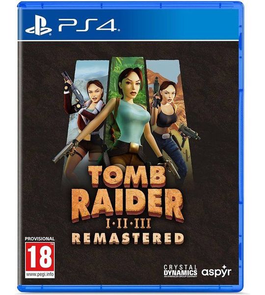 Tomb Raider I-III Remastered Starring Lara Croft PS4