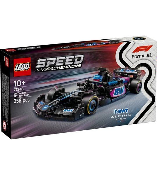 LEGO Speed Champions BWT Alpine F1 Team A524 racewagen Set 77248