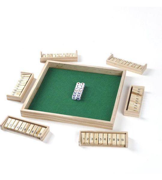 Flero Shut The Box - 6 Spelers - Groen