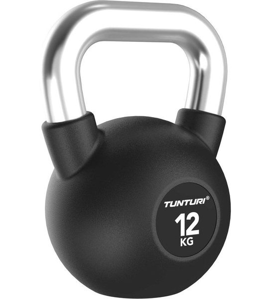 Tunturi Platinum Rubber Kettlebell - 12kg