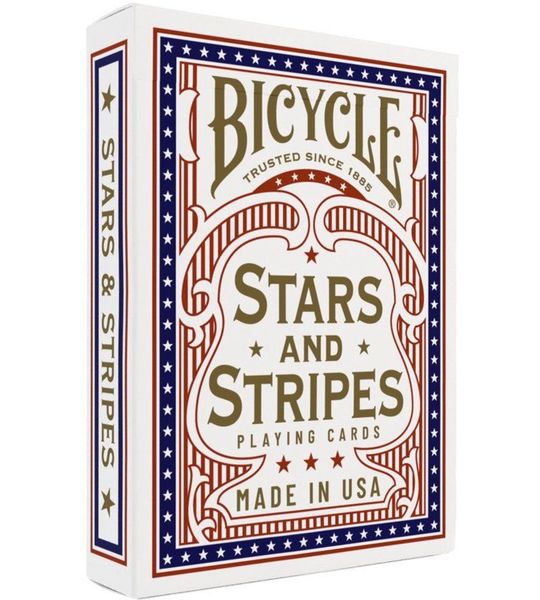 Bicycle Stars and Stripes Speelkaarten - QUINT