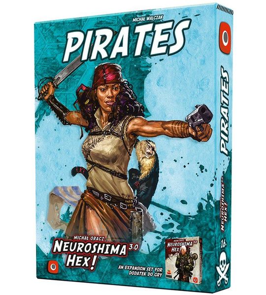 Neuroshima HEX 3.0 Pirates - Bordspel Uitbreiding - Engels