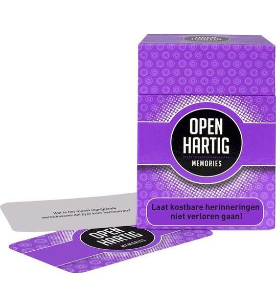 Openhartig memories