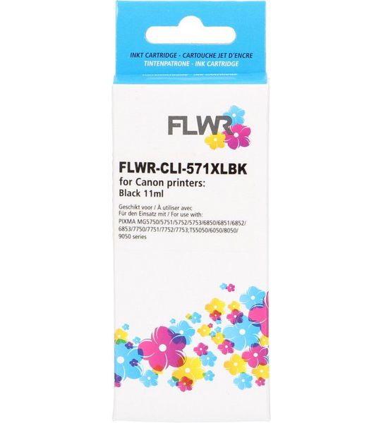 FLWR Canon CLI-571 XL zwart