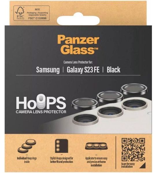 PanzerGlass Hoops Samsung Galaxy S23 FE Camera Lens Protector Glas