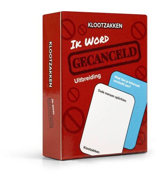 Klootzakken - Ik word gecanceld uitbreiding