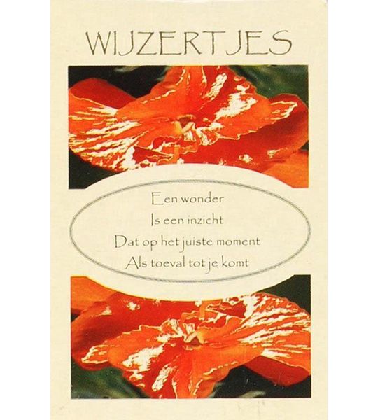 Wijzertjes Inzichtkaarten