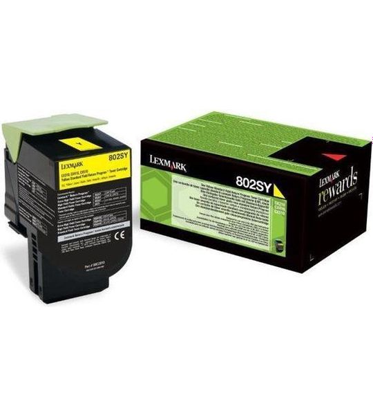 Lexmark 80C2SY geel