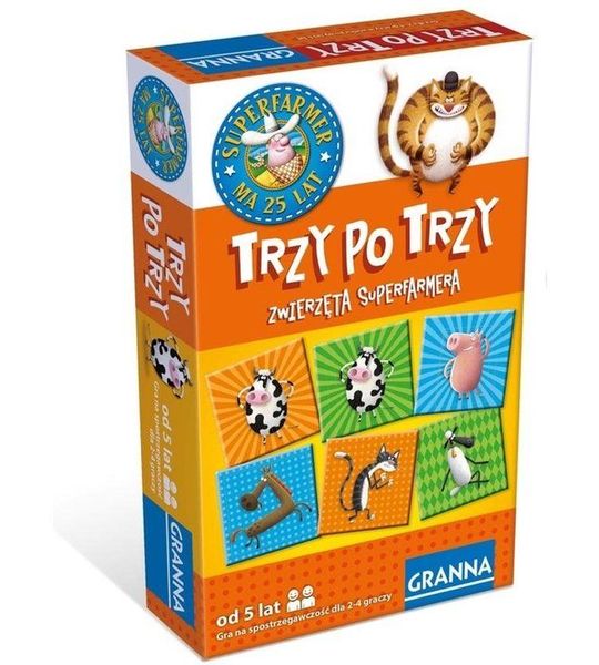 Trzy po trzy Zwierzęta Superfarmera