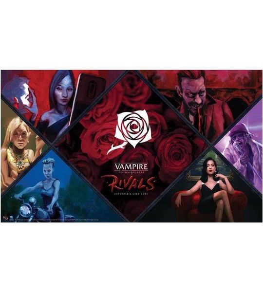 Vampire: The Masquerade - Rivals - Ventrue Clan Playmat - Speelmat