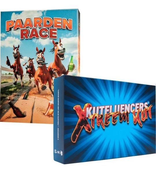 Kutfluencers + Paardenrace - Drankspellen - bundel