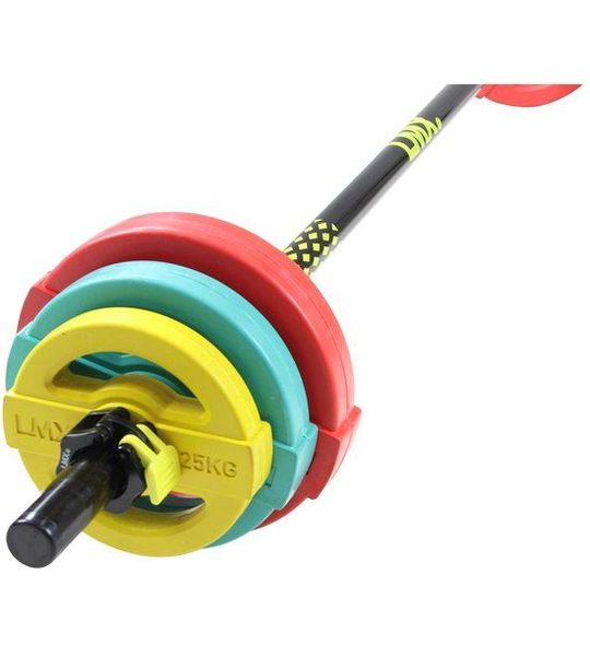 Lifemaxx Studio Pump Set - 19,5 kg - Gekleurd