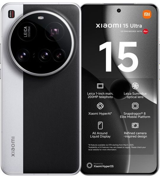 Xiaomi 15 Ultra 512GB Zwart 5G