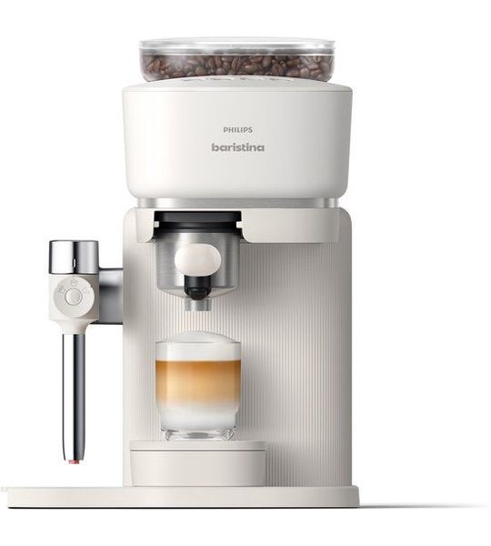 Philips Baristina Latte Bar400/00 - Pistonmachine Wit