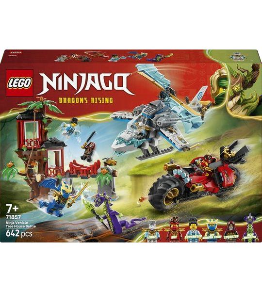 LEGO Ninjago 71857 Ninjavoertuigen bij de boomhut