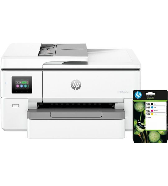 HP OfficeJet Pro 9720e + 1 set extra inkt