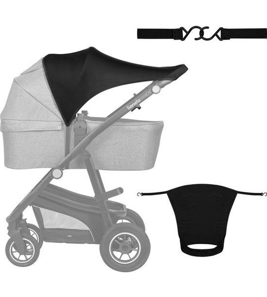 Zonnescherm Lionelo Black Carbon