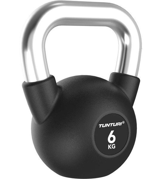 Tunturi Platinum Rubber Kettlebell - 6kg