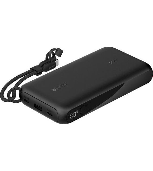 Belkin 20.000mah Pd20w Display Powerbank Zwart