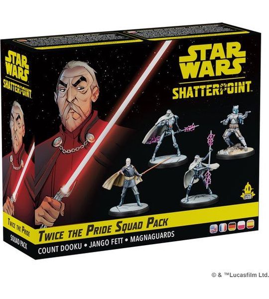 Star Wars Shatterpoint Count Dooku Squad Pack