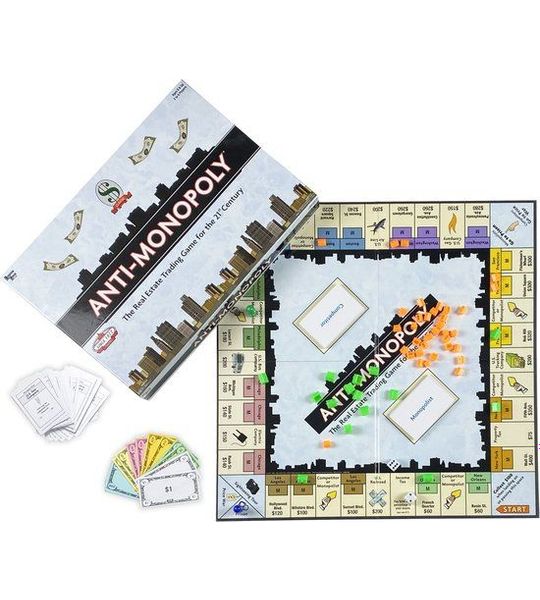 University Games Anti-Monopoly, Bordspel, Strategie, 8 jaar