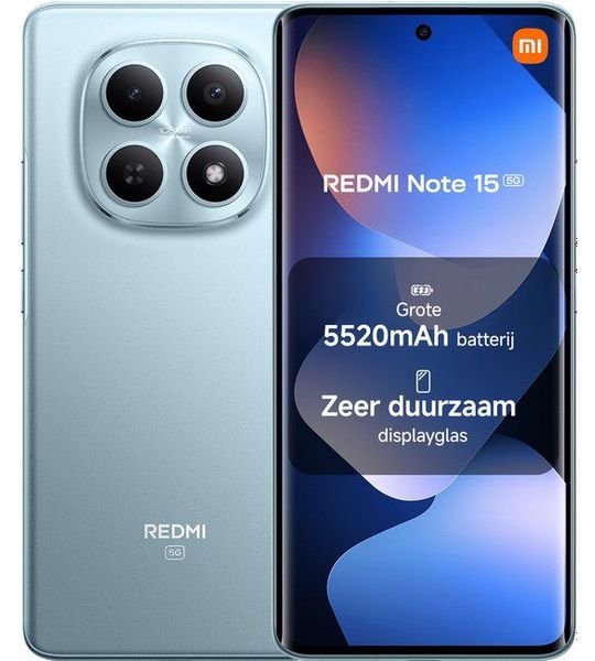 Xiaomi Redmi Note 15 5g - 6gb/128gb Blauw 128 Gb