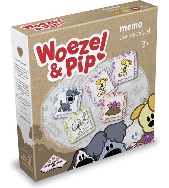 Woezel & Pip Memo Kinder Kaartspel