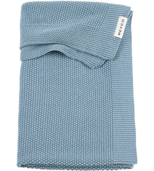 Deken Wieg Meyco Mini Relief Jeans Blue