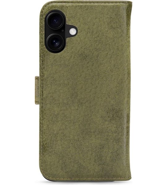 Mystyle Flex Wallet Telefoonhoesje Voor Apple Iphone 16 Olive