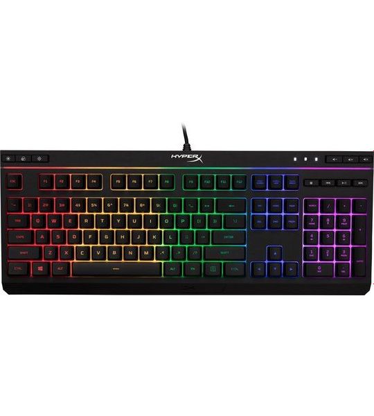 HyperX Alloy Core RGB Membraan Gaming Toetsenbord - US Qwerty Zwart