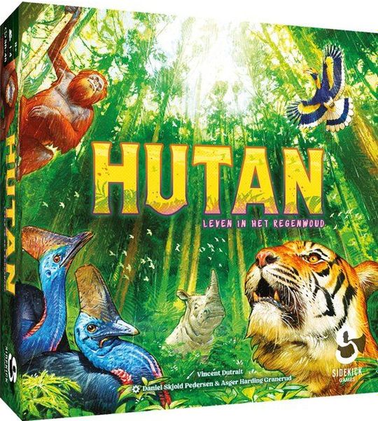 Sidekick Games Hutan - Familiespel & Bordspel voor 1-4 spelers - Vanaf 8 jaar