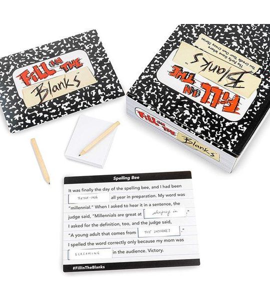 Fill In The Blanks Card Game - Familie gezelschapsspel - Vanaf 8 jaar
