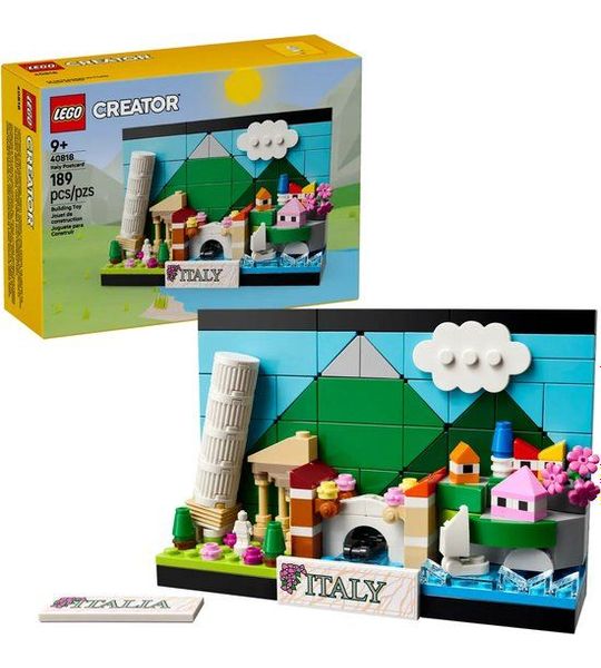 Lego Creator - Ansichtkaart van Italië - 40818