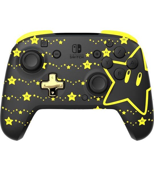 PDP Gaming Rematch Draadloze Controller - Super Star Glow In The Dark Nintendo Switch