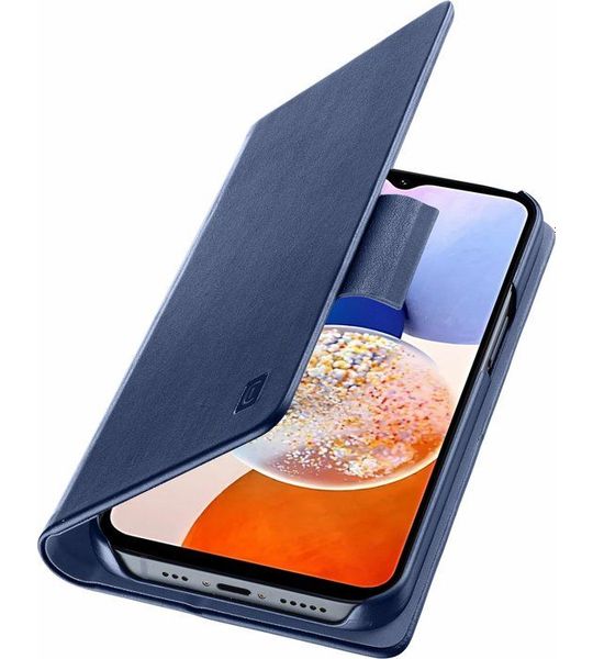 Cellularline Book Case Voor Samsung Galaxy A15 Blauw