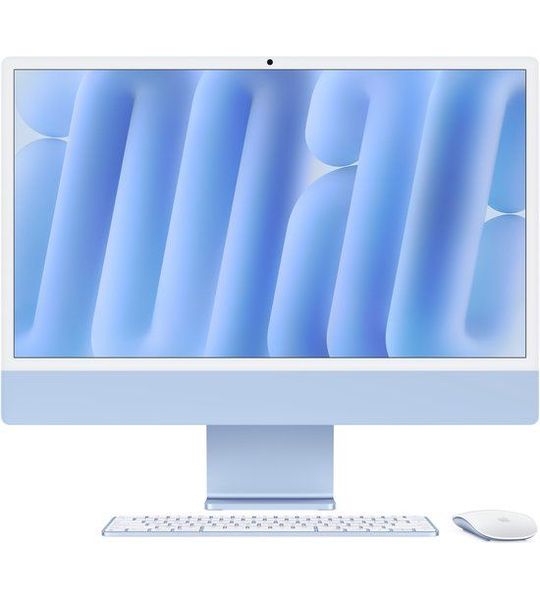 Apple iMac 24 inch M4 (8 core CPU/8 core GPU) 16GB/256GB Blauw QWERTY