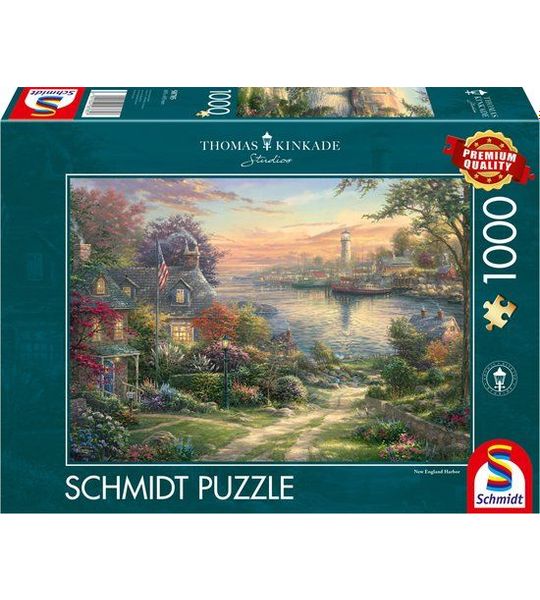 New England Harbour, 1000 stukjes - Puzzel