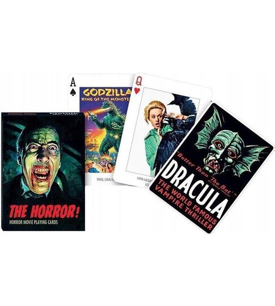 Piatnik Speelkaarten Horror - Klassieke Film Posterset