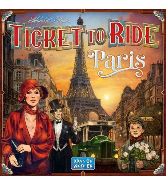 Days of Wonder - Ticket to Ride Paris - Engelstalig Bordspel