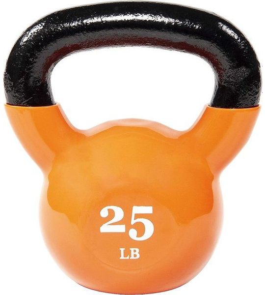 Ball dumbbell gemaakt van massief gietijzer, met vinylcoating