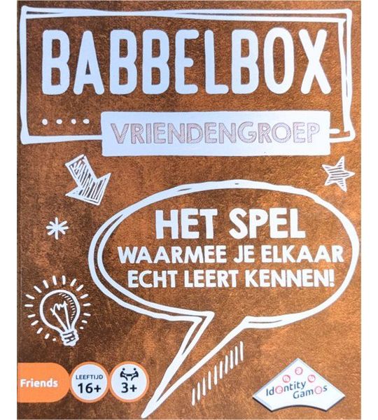 Babbelbox Vriendengroep Kaartspel - 16+